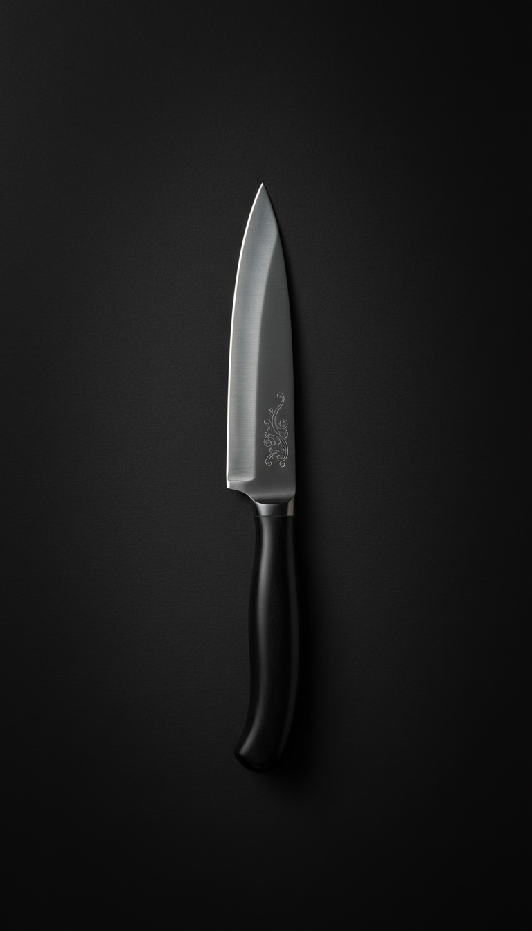 Ebony-Handled Paring Knife